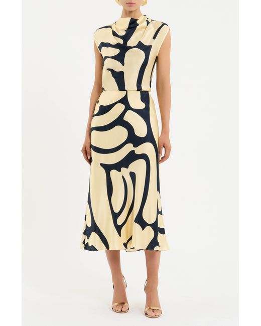 Rebecca Vallance Metallic Dune Skirt