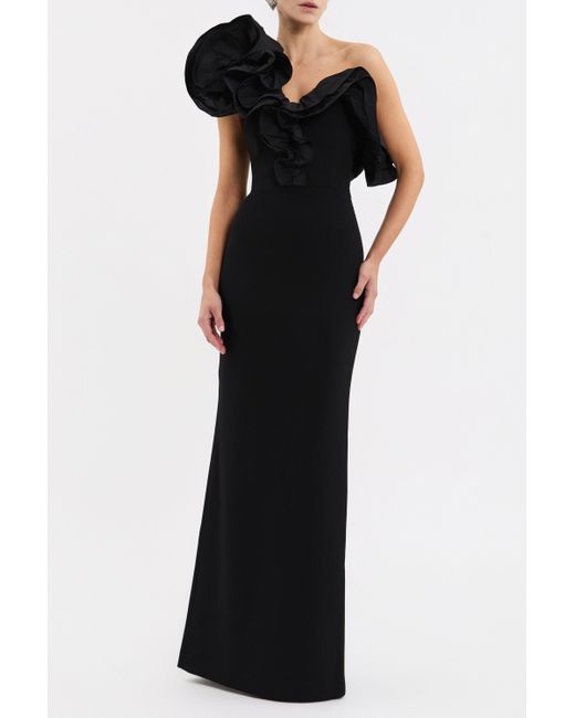 Rebecca Vallance Black Ella Gown