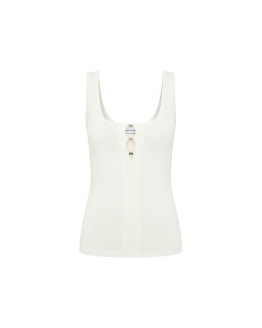 Rebecca Vallance White Lorcan Top