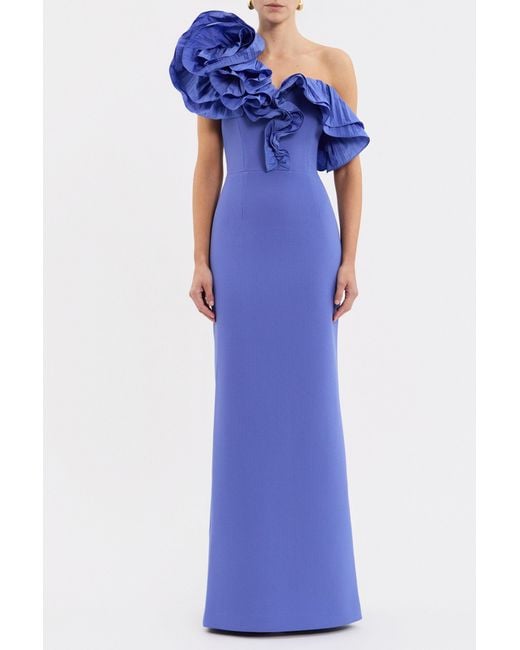 Rebecca Vallance Blue Ella Gown