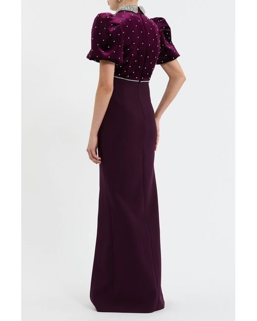Rebecca Vallance Purple Charles Gown