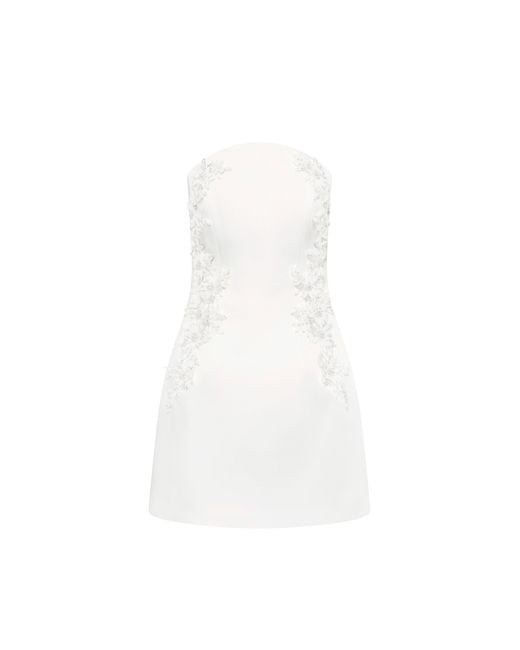 Rebecca Vallance White Xanthe Mini Dress