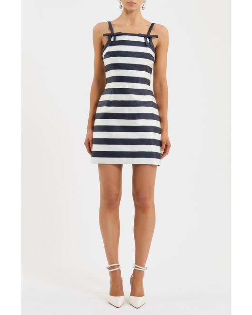 Rebecca Vallance Blue Ariadne Mini Dress