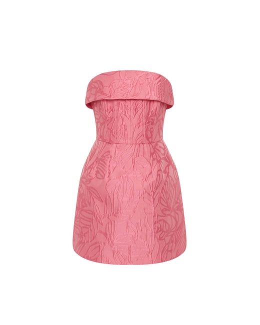Rebecca Vallance Pink Petra Mini Dress