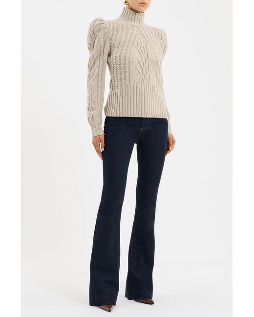 Rebecca Vallance Natural Ebba Knit Jumper