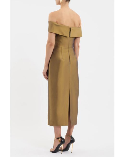 Rebecca Vallance Multicolor Venus Midi Dress