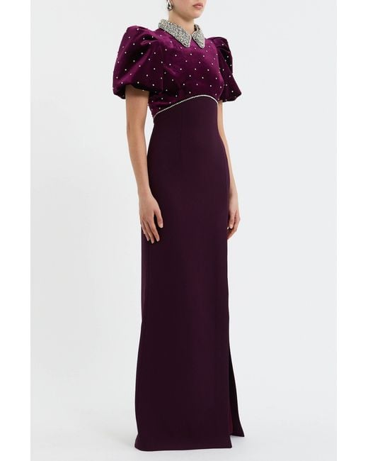 Rebecca Vallance Purple Charles Gown