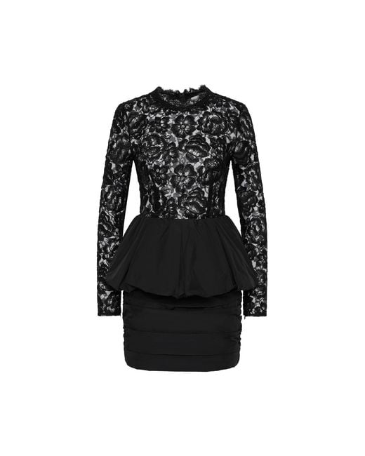 Rebecca Vallance Black Dixie Mini Dress