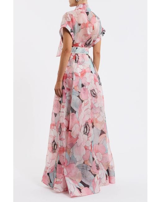 Rebecca Vallance Pink Bridal Bouquet Gown