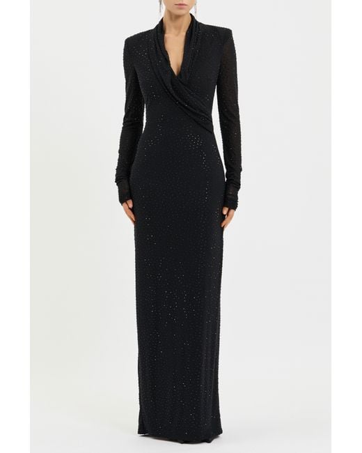 Rebecca Vallance Black Stardust Gown