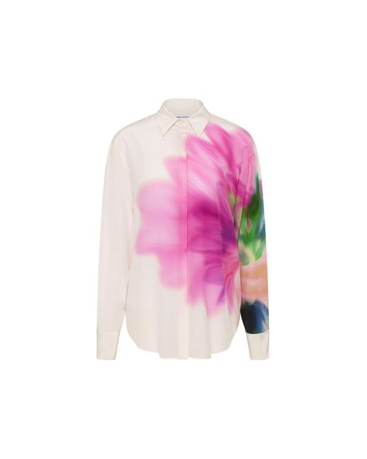 Rebecca Vallance Pink Dahlia Blossom Blouse