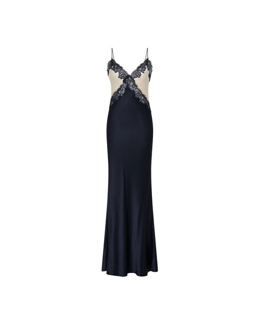 Rebecca Vallance Blue Aumoe Maxi Dress