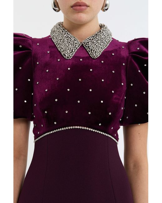Rebecca Vallance Purple Charles Gown