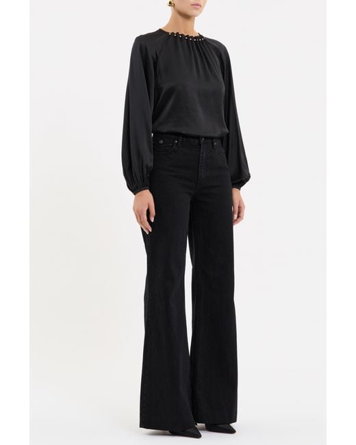 Rebecca Vallance Black Lavinia Blouse