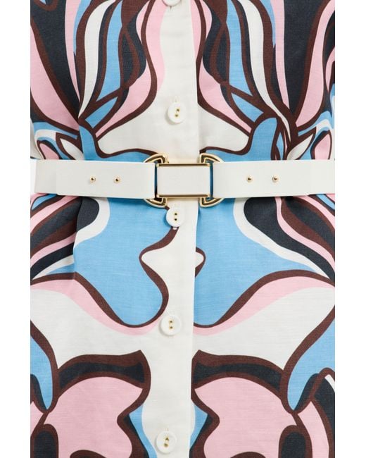 Rebecca Vallance Blue Barbados Breeze Midi Dress