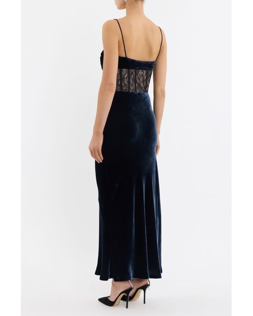 Rebecca Vallance Black Minerva Midi Dress