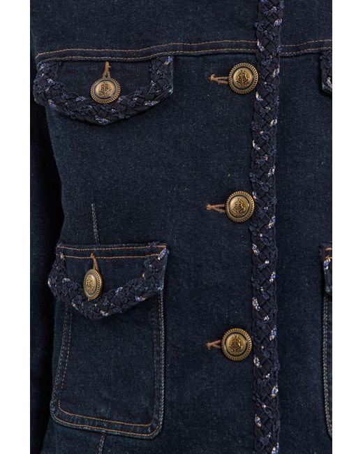Rebecca Vallance Blue Kairo Jacket