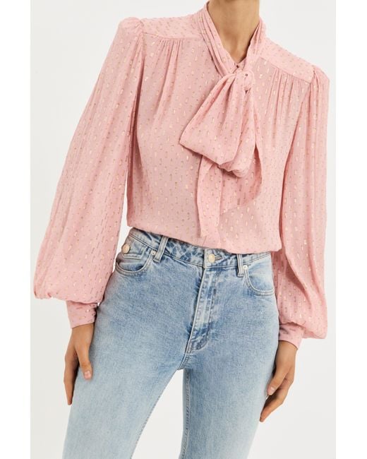 Rebecca Vallance Blue Hasina Blouse
