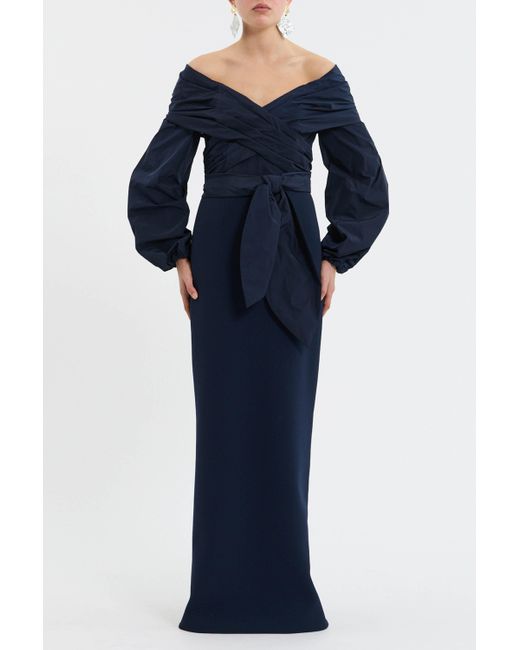 Rebecca Vallance Blue Sibylla Gown