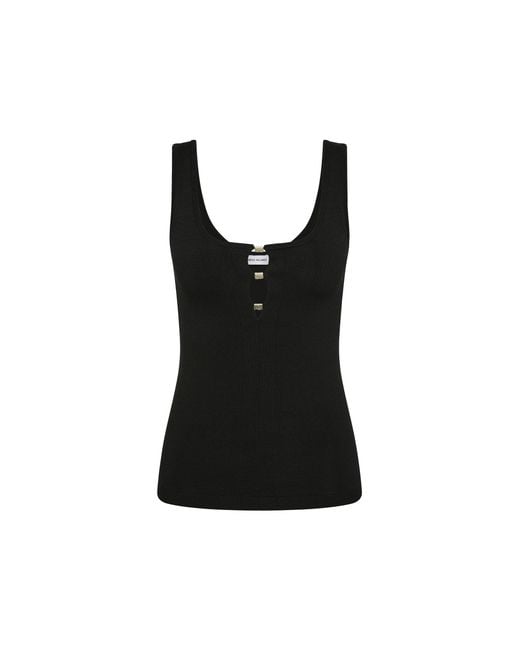 Rebecca Vallance Black Lorcan Top
