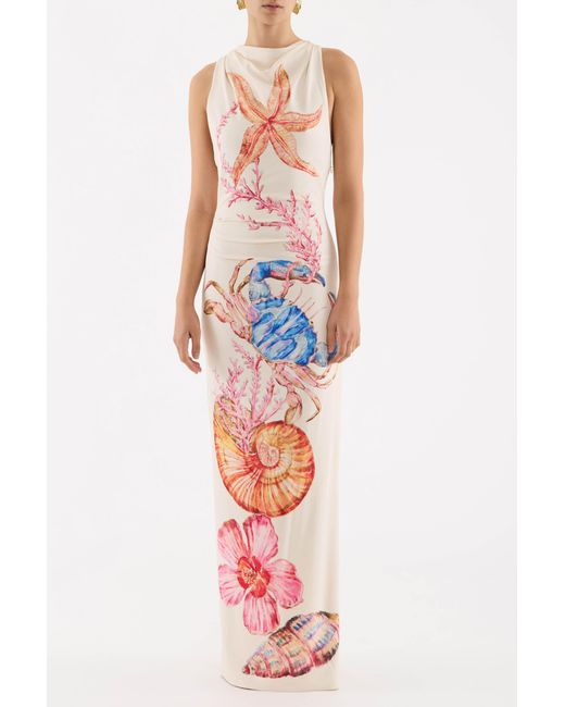 Rebecca Vallance White By The Bay Maxi Dress