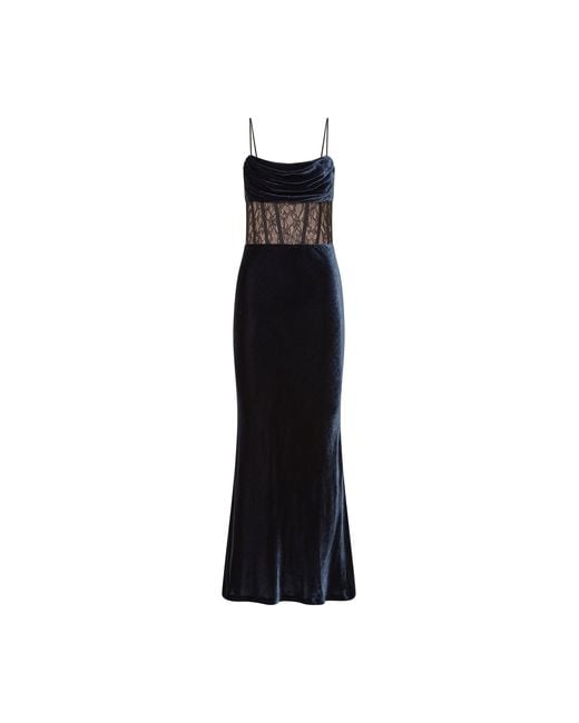 Rebecca Vallance Black Minerva Midi Dress