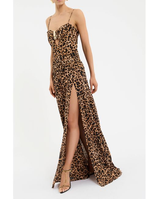 Rebecca Vallance Natural Namir Maxi Dress