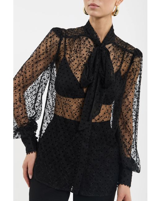 Rebecca Vallance Black Delphina Blouse