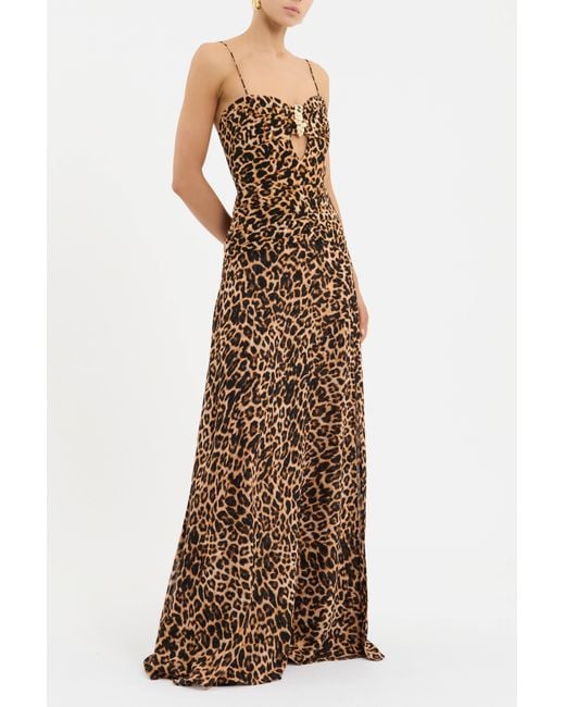 Rebecca Vallance Natural Namir Maxi Dress