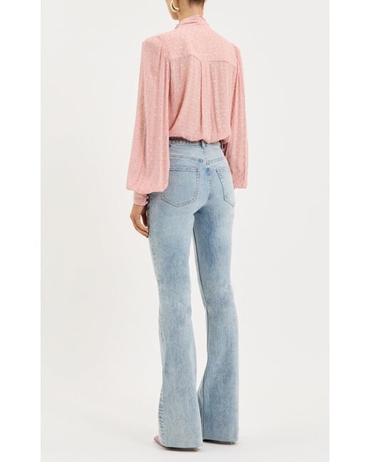 Rebecca Vallance Blue Hasina Blouse