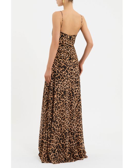 Rebecca Vallance Natural Namir Maxi Dress
