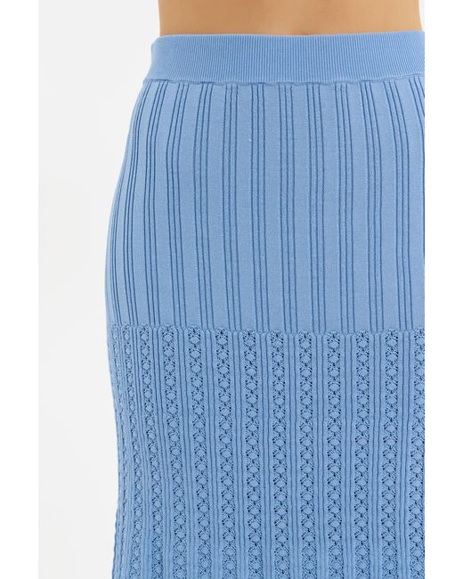 Rebecca Vallance Blue Natalie Skirt