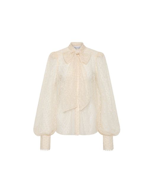 Rebecca Vallance Natural Delphina Blouse