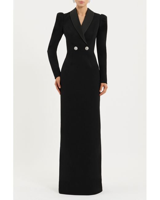 Rebecca Vallance Black Symphony Gown