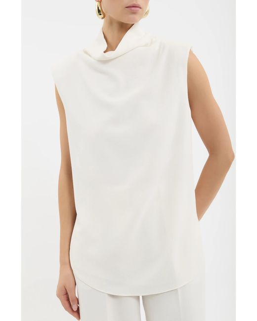 Rebecca Vallance White Tallon Top