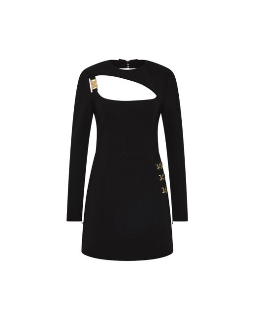 Rebecca Vallance Black Milena Mini Dress