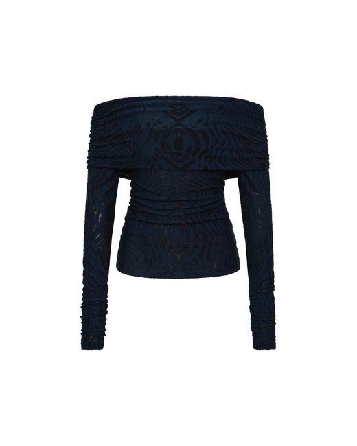 Rebecca Vallance Blue Zuri Top