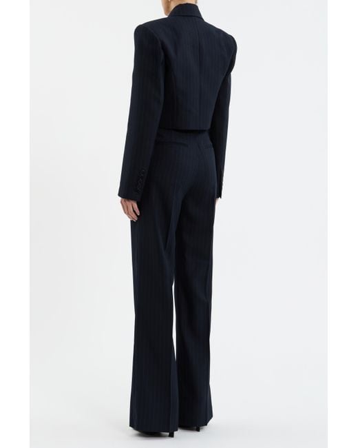 Rebecca Vallance Black Maxwell Crop Blazer