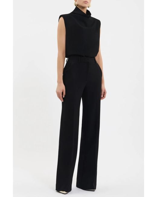 Rebecca Vallance Black Tallon Top