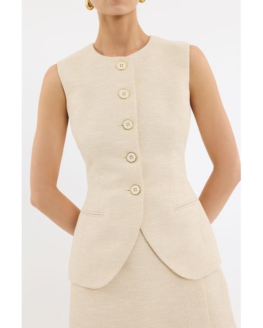 Rebecca Vallance White Winnie Vest