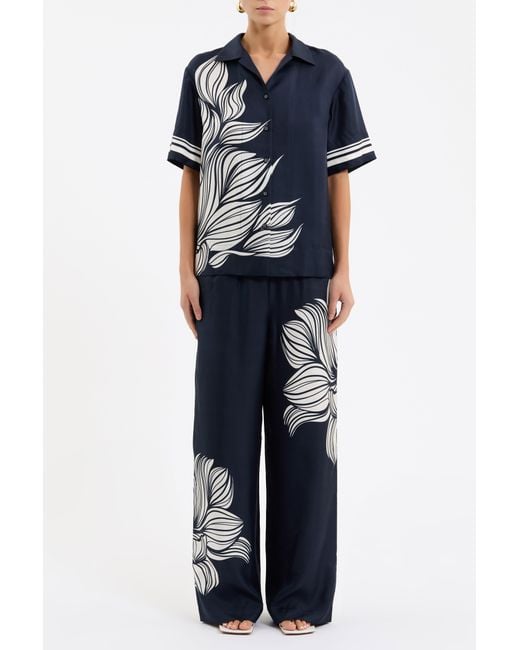Rebecca Vallance Blue Lalisa Shirt