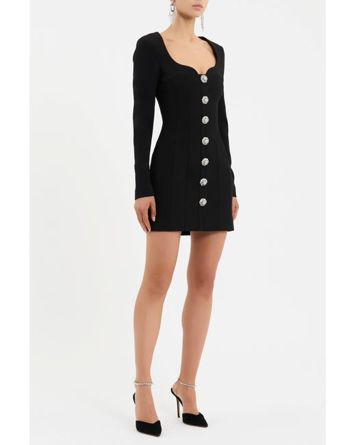 rebecca vallance black mini dress Piper Mini Dress Black Size 6 main image 1