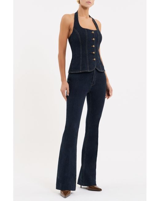 Rebecca Vallance Blue Colter Top