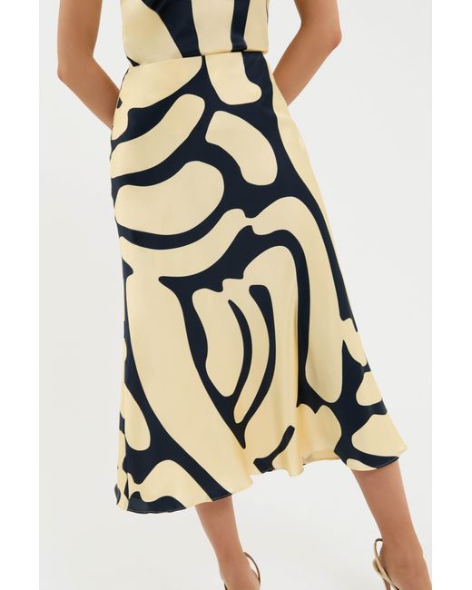 Rebecca Vallance Metallic Dune Skirt