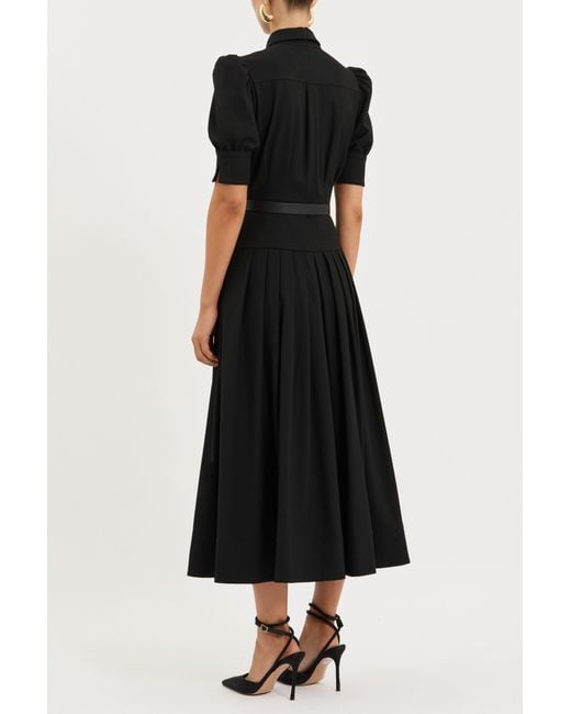 Rebecca Vallance Black Zendaya Midi Dress