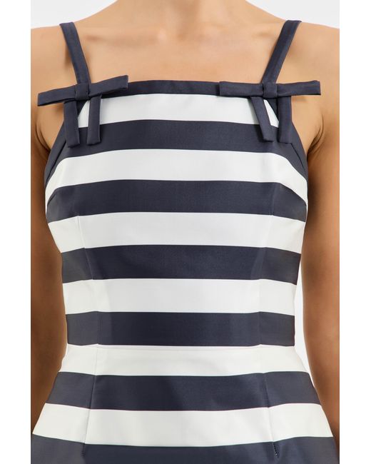 Rebecca Vallance Blue Ariadne Mini Dress