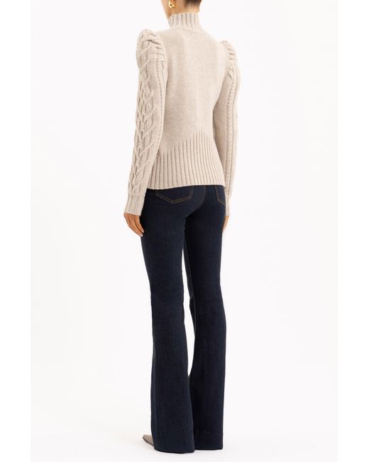 Rebecca Vallance Natural Ebba Knit Jumper