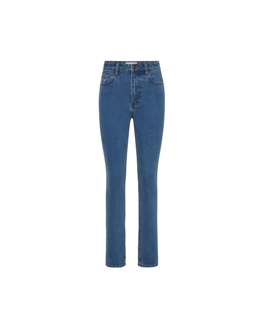 Rebecca Vallance Blue Naomie Straight Leg Jean