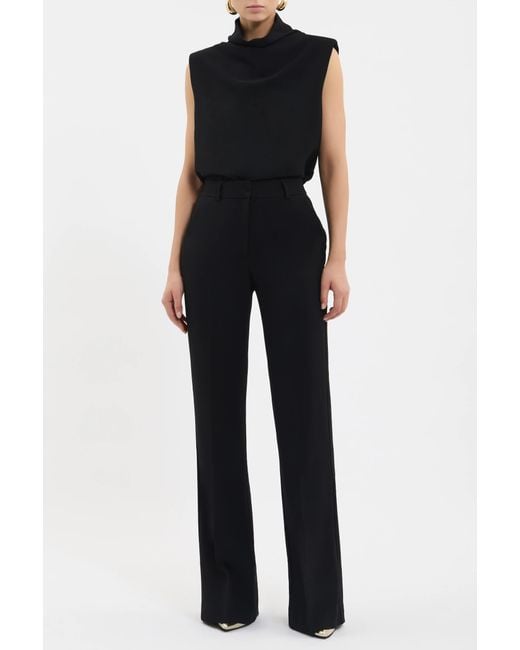 Rebecca Vallance Black Tallon Top