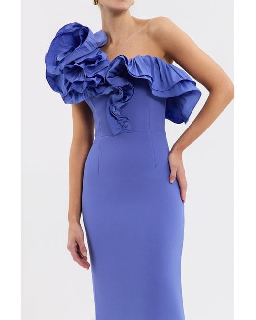 Rebecca Vallance Blue Ella Gown